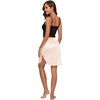 GYS Half Slips for Women Non Cling Under Dresses Silky Underskirt Lightweight Lace Trim Skirt Slip(Single Slit – 20” – Beige)