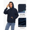 GYS Women’s Hoodies Casual Hooded Sweatshirts with Pocket Long Sleeve Pullovers Top Shirts(Navy)