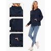 GYS Women’s Hoodies Casual Hooded Sweatshirts with Pocket Long Sleeve Pullovers Top Shirts(Navy)