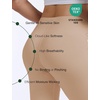 GYS Bamboo Viscose Women’s Slip Shorts for Under Dresses, Cloud-like Soft Anti Chafing Stretchy Boyshorts Panties(Deep Beige)