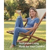 GYS Bamboo Viscose Pajamas for Women Set, 2 Piece Buttery-soft Loungewear Pjs Set Comfy Henley Neck T-shirt and Pants Outfits(Grayish Blue)