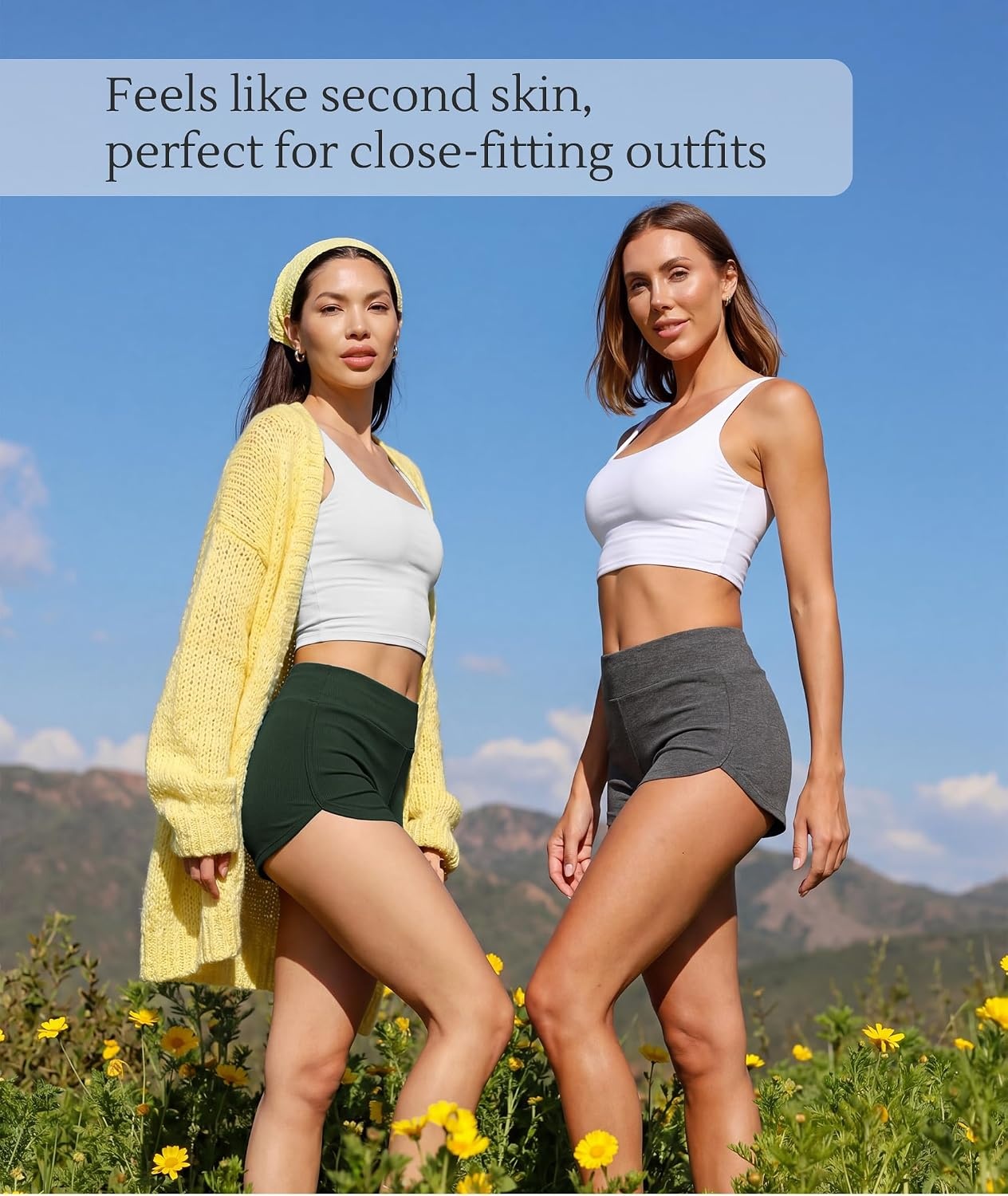 image:imageLazyCozy Bamboo Viscose Sleep Shorts for Women Soft Dolphin Lounge Shorts Comfy Y2K Micro Mini Pajama Shorts Lightweight Booty Shorts Summer Pj Shorts Knit Workout ShortsGreen