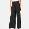 GYS Bamboo Viscose Pajama Pants for Women | Cooling for Night Sweats & Hot Sleepers, Wide Leg Flowy Palazzo Sleep Lounge Bottoms, Soft Pj Bottoms with Pockets(Black)