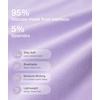 GYS Cooling Bamboo Viscose Nightgowns for Women | Moisture-Wicking Sleep Dress for Hot Sleepers Night Sweats, Soft Short Sleeve Sleepshirts with Satin V-Neck(Taro Purple)