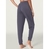 LazyCozy Bamboo Viscose Jogger Pajama Pants for Women | Cooling for Night Sweats & Hot Sleepers, Lightweight Sleep Lounge Bottoms with Pockets, Ultra-Soft, Drawstring Waist(Dark Grey)