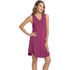 LazyCozy Bamboo Viscose Nightgowns for Women, Soft Night Shirts for Women Sleepwear, Summer Sleeveless V Neck Tank Pajama(Grape Purple)