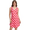 LazyCozy Bamboo Viscose Nightgowns for Women, Soft Night Shirts for Women Sleepwear, Summer Sleeveless V Neck Tank Pajama(Pink Heart)