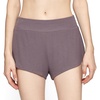 LazyCozy Bamboo Viscose Sleep Shorts for Women, Soft Dolphin Lounge Shorts | Comfy Y2K Micro Mini Pajama Shorts, Lightweight Booty Shorts, Summer Pj Shorts, Knit Workout Shorts(Purplish Grey)