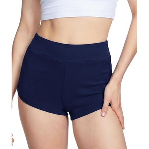 LazyCozy Bamboo Viscose Sleep Shorts for Women, Soft Dolphin Lounge Shorts | Comfy Y2K Micro Mini Pajama Shorts, Lightweight Booty Shorts, Summer Pj Shorts, Knit Workout Shorts(Navy)