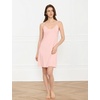 GYS Bamboo Viscose Sleeveless Nightgowns for Women | Cooling Slip Dress for Hot Sleepers, Adjustable Spaghetti Strap Night Shirts, Moisture-Wicking, Soft Sleepdress(Pink)