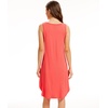 GYS Bamboo Viscose Sleeveless Nightgowns for Women, Peach Pink, Large | Lightweight Comfy Night Dress Pajamas, Summer Cooling Moisture Wicking Sleep Shirt for Hot Sleeper, Soft Tank Night Sweats