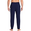 GYS Men’s Bamboo Viscose Tapered Pajama Pants | Cooling & moisture wicking, Comfortable & breathable, for hot sleeper, Wide elastic waist, Stretch soft, Lightweight(Navy)