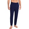 GYS Men’s Bamboo Viscose Tapered Pajama Pants | Cooling & moisture wicking, Comfortable & breathable, for hot sleeper, Wide elastic waist, Stretch soft, Lightweight(Navy)