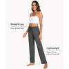 GYS Women’s Bamboo Viscose Pajama Pants Lightweight Bottoms丨Breathable Soft Sleep Pants, Moisture Wicking Lounge Sleepwear(Dark Heather Grey)