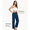GYS Women’s Bamboo Viscose Pajama Pants Lightweight Bottoms丨Breathable Soft Sleep Pants, Moisture Wicking Lounge Sleepwear(Ink Blue)