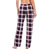 GYS Women’s Bamboo Viscose Pajama Pants Lightweight Bottoms丨Breathable Soft Sleep Pants, Moisture Wicking Lounge Sleepwear(Navy Red Plaid)