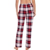 GYS Women’s Bamboo Viscose Pajama Pants Lightweight Bottoms丨Breathable Soft Sleep Pants, Moisture Wicking Lounge Sleepwear(White Red Plaid)