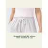 GYS Women’s Bamboo Viscose Lounge Pajama Shorts | Cooling & moisture wicking, Comfortable & breathable, Stretch soft, Loose fit, Elastic waist, for active & casual wear(Light Grey)