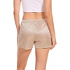 GYS Women’s Slip Shorts, Anti Chafing Culotte | Smooth anti-chafe, Quick dry, Lightweight, Tagless, Adjustable waist, Under dress & lounge(Beige)
