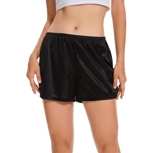 GYS Women’s Slip Shorts, Anti Chafing Culotte | Smooth anti-chafe, Quick dry, Lightweight, Tagless, Adjustable waist, Under dress & lounge(Black)