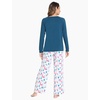 GYS Bamboo Viscose Cooling Long Sleeve Pajamas for Women | Soft Pjs Set, Moisture-Wicking Sleepwear for Night Sweats & Hot Flashes, Breathable, Lounge Sets, Cozy Jammies(A- Deep Pink Dots)