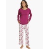 GYS Bamboo Viscose Cooling Long Sleeve Pajamas for Women | Soft Pjs Set, Moisture-Wicking Sleepwear for Night Sweats & Hot Flashes, Breathable, Lounge Sets, Cozy Jammies(A- Purple)
