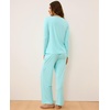 GYS Bamboo Viscose Pajamas for Women Set, Long Sleeve Crew Neck Sleepwear | Ultra-Soft PJs Set with Pockets, Moisture-Wicking, Breathable, Comfy, Stretchy, Night Sweats, Hot Sleepers(Aqua)