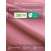 GYS Women’s Bamboo Viscose Cooling Tank Pajama Set | Moisture wicking, Lightweight & breathable, Tagless comfort, Sleeveless, Flowy A-line tank top with shorts, for hot sleeper(Rose Pink)