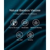 GYS Women’s Bamboo Viscose Pajama Set, Cooling for Hot Flashes | Breathable, Soft stretch, Elastic waist with drawstring, Jogger cuffs, Chest & side pockets, for night sweats & lounge(Dark Cyan)