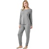 Heather Grey Stripe