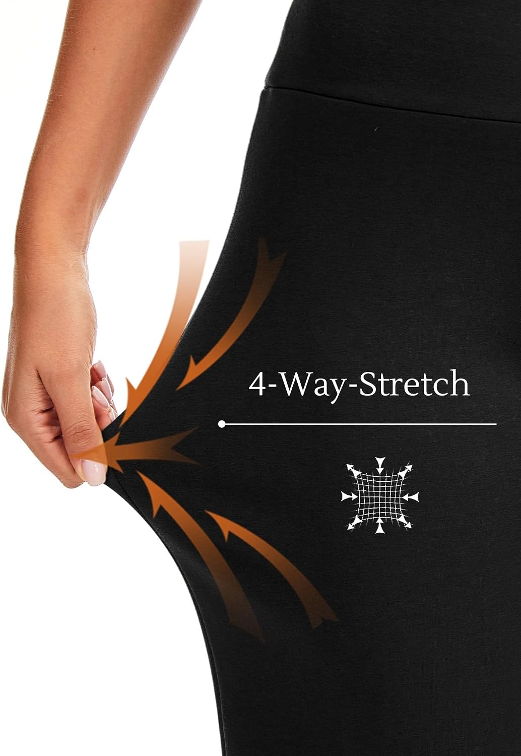 image:imageGYS Bamboo Viscose Lounge Sweatpants Soft High Waisted Bottoms for Women Comfy Lightweight Pajama Pants MoistureWicking Cooling Straight Leg Yoga Pants for Hot People Breathable Stretchy PantsBlack