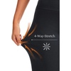 GYS Bamboo Viscose Lounge Sweatpants, Soft High Waisted Bottoms for Women | Comfy Lightweight Pajama Pants, Moisture-Wicking Cooling Straight Leg Yoga Pants for Hot People, Breathable Stretchy Pants(Dark Grey)