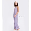 GYS Cooling Bamboo Viscose Pajamas for Women | Sleeveless Tank Top & Pants Pjs Set, Moisture-Wicking for Night Sweats, Buttery-Soft 2 Piece Lounge Sleep Set(Amethyst Smoke)