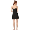 GYS Women’s Bamboo Viscose Full Slips for Under Dresses Cami Slip Dress | Lightweight, Anti Static, Adjustable Spaghetti Straps, Silky Soft, Moisture-Wicking, Perfect for Sheer Dresses(Black)