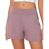 GYS Bamboo Viscose Pajama Shorts for Women, Casual Micro Mini Lounge Shorts | Ultra-Soft Comfy Sleep Shorts, Stretchy, Moisture-Wicking, Lightweight(Purplish Grey)