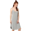 GYS Women’s Bamboo Viscose Full Slips for Under Dresses Cami Slip Dress | Lightweight, Anti Static, Adjustable Spaghetti Straps, Silky Soft, Moisture-Wicking, Perfect for Sheer Dresses(Long Heather Grey)