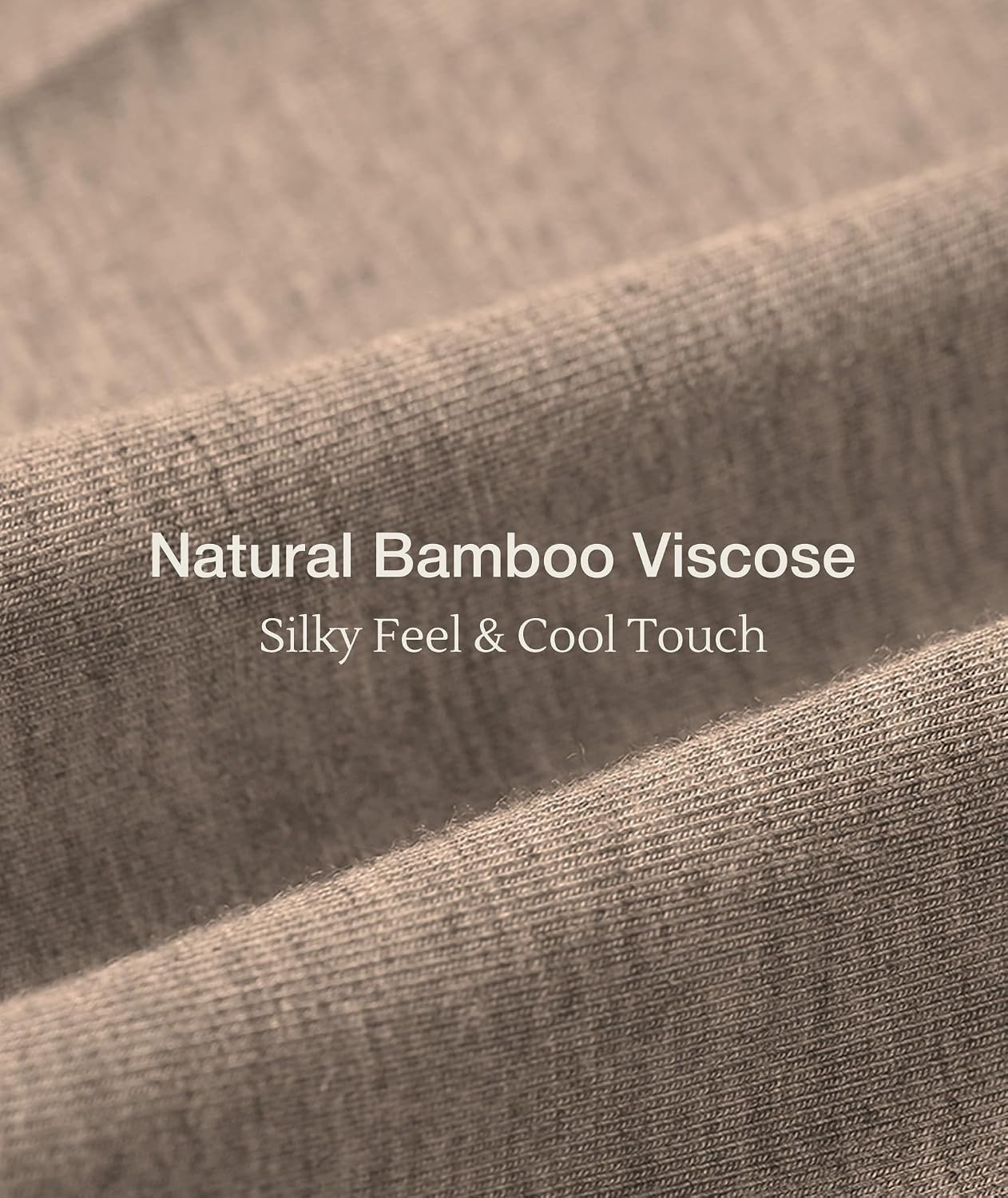 image:imageGYS Bamboo Viscose Nightgowns for Women Short Sleeve Sleep ShirtCamel