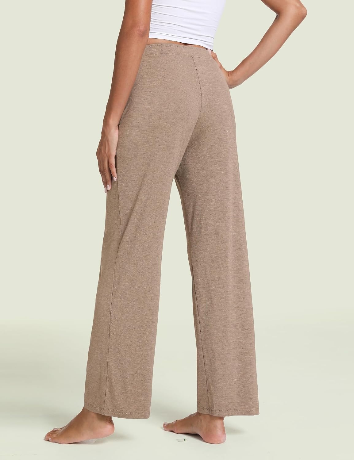 image:imageGYS Bamboo Viscose Pajama Pants for Women UltraSoft Lightweight BottomsCamel