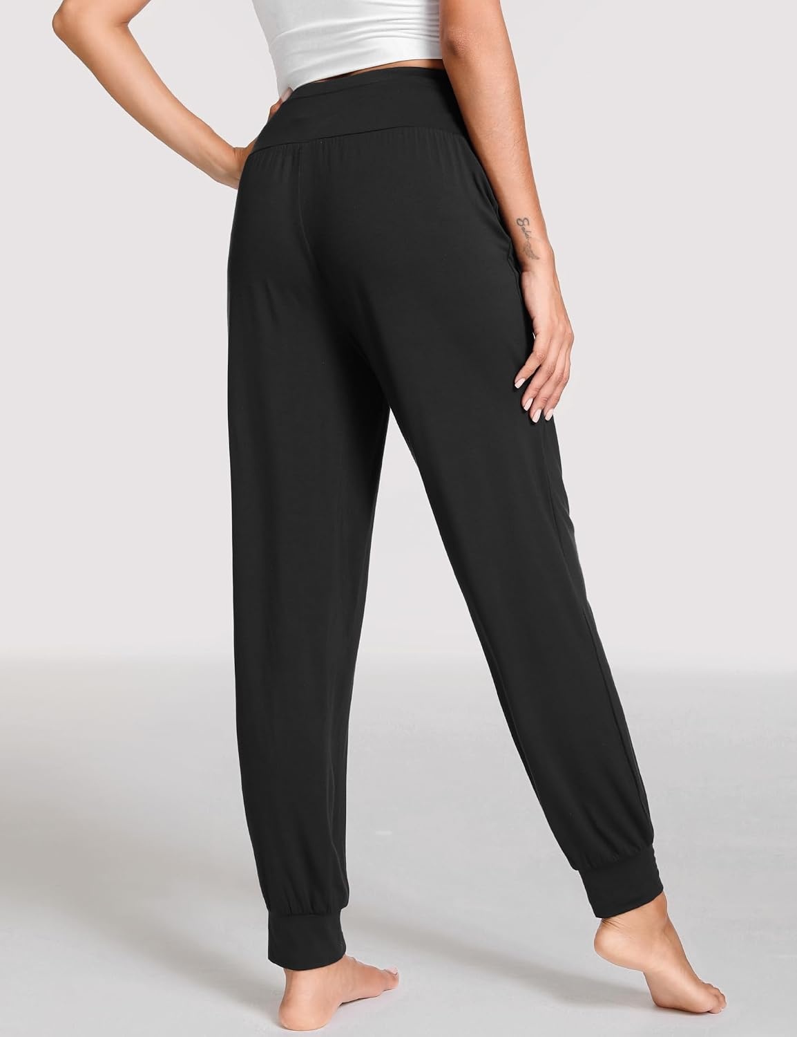 image:imageGYS Womens Bamboo Viscose Cooling Pajama PantsBlack