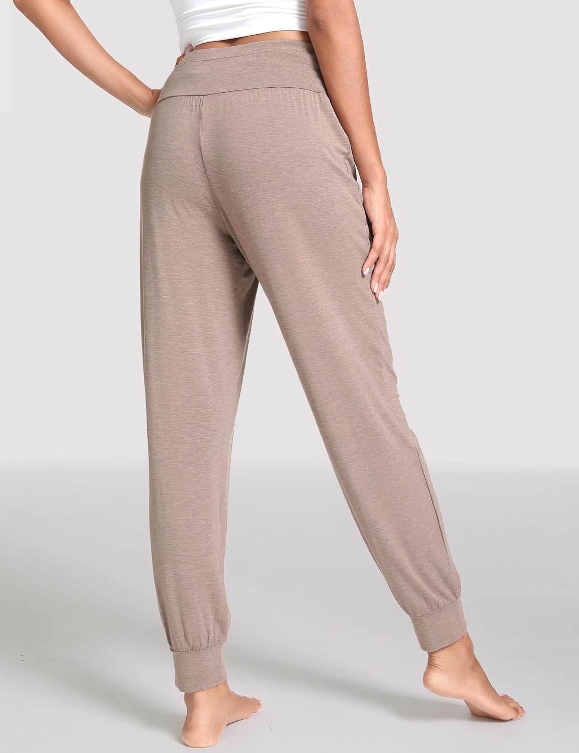 image:imageGYS Womens Bamboo Viscose Cooling Pajama PantsCamel