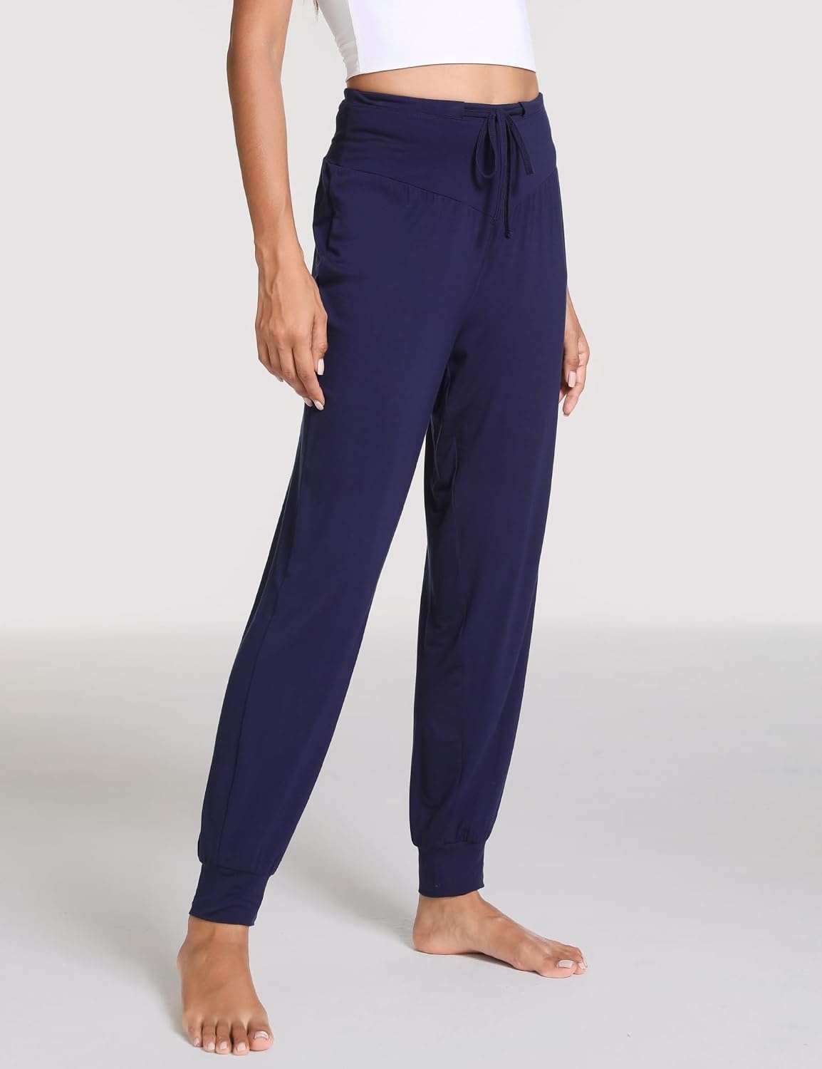 image:imageGYS Womens Bamboo Viscose Cooling Pajama PantsNavy
