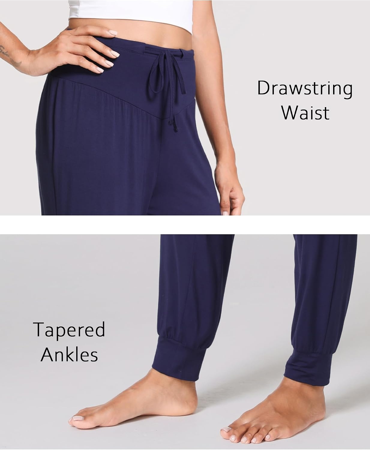 image:imageGYS Womens Bamboo Viscose Cooling Pajama PantsNavy