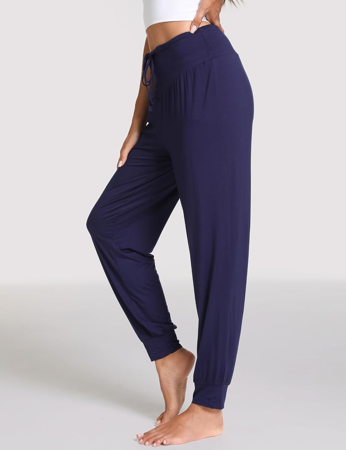 image:imageGYS Womens Bamboo Viscose Cooling Pajama PantsNavy