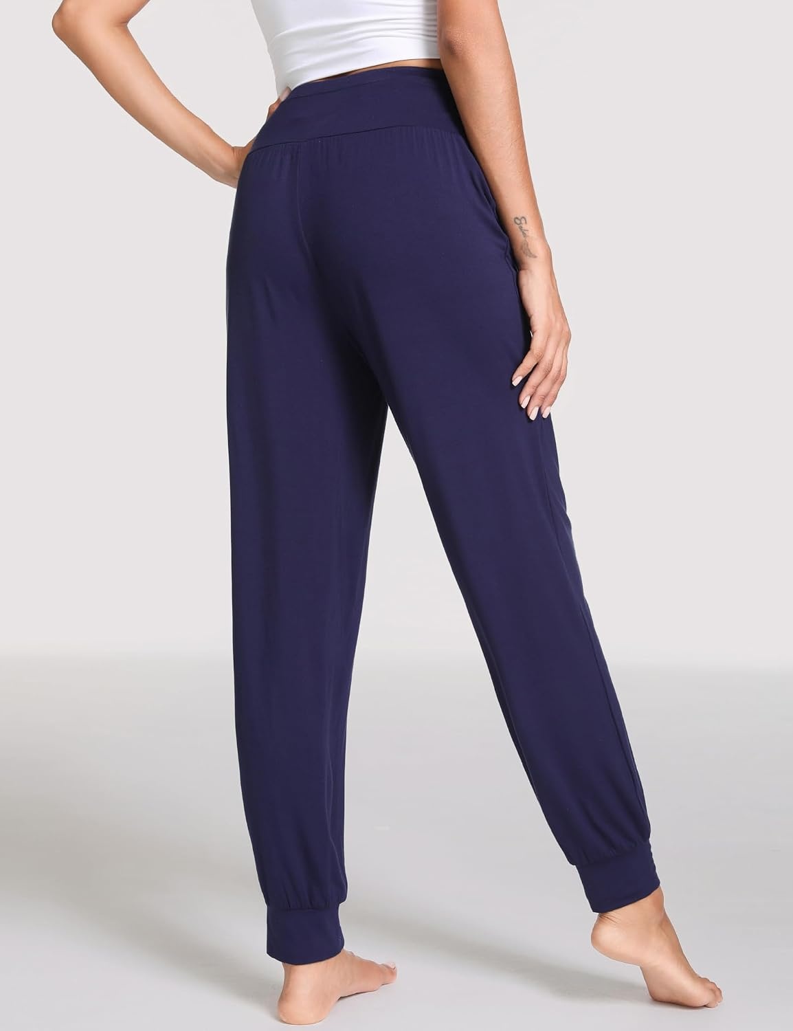image:imageGYS Womens Bamboo Viscose Cooling Pajama PantsNavy