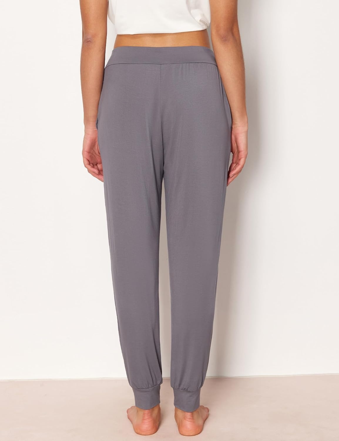 image:imageGYS Womens Bamboo Viscose Jogger Pajama PantsReddish Grey