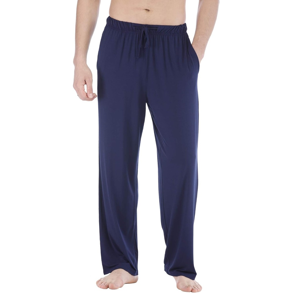 image:imageGYS Mens Bamboo Viscose Pajama Pants Sleep Lounge BottomsNavy