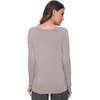 GYS Bamboo Viscose Long Sleeve Pajama Tops for Women(Style a – Taupe)