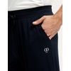 GYS Bamboo Viscose Mens Pajama Pants with Pockets(Black)