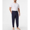 GYS Bamboo Viscose Mens Pajama Pants with Pockets(Deep Blue)