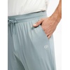 GYS Bamboo Viscose Mens Pajama Pants with Pockets(Light Greyish Green)
